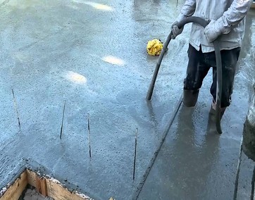 Вибрирование бетона
