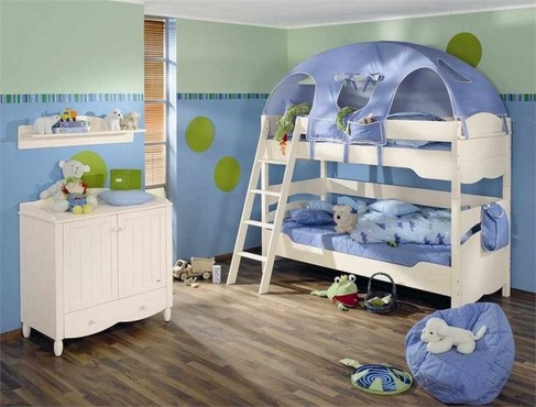 Красивая детская комната после отделки