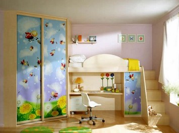 Красивая детская комната после ремонта в Уфе