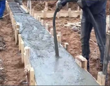 Удаление воздуха из бетона